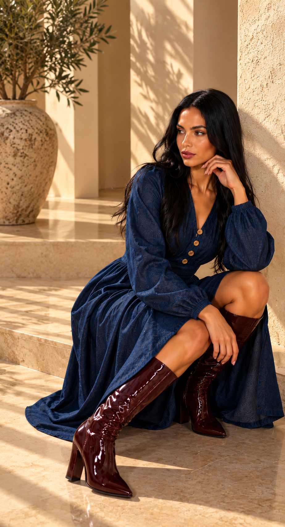 ISADORA - Denim Blue
