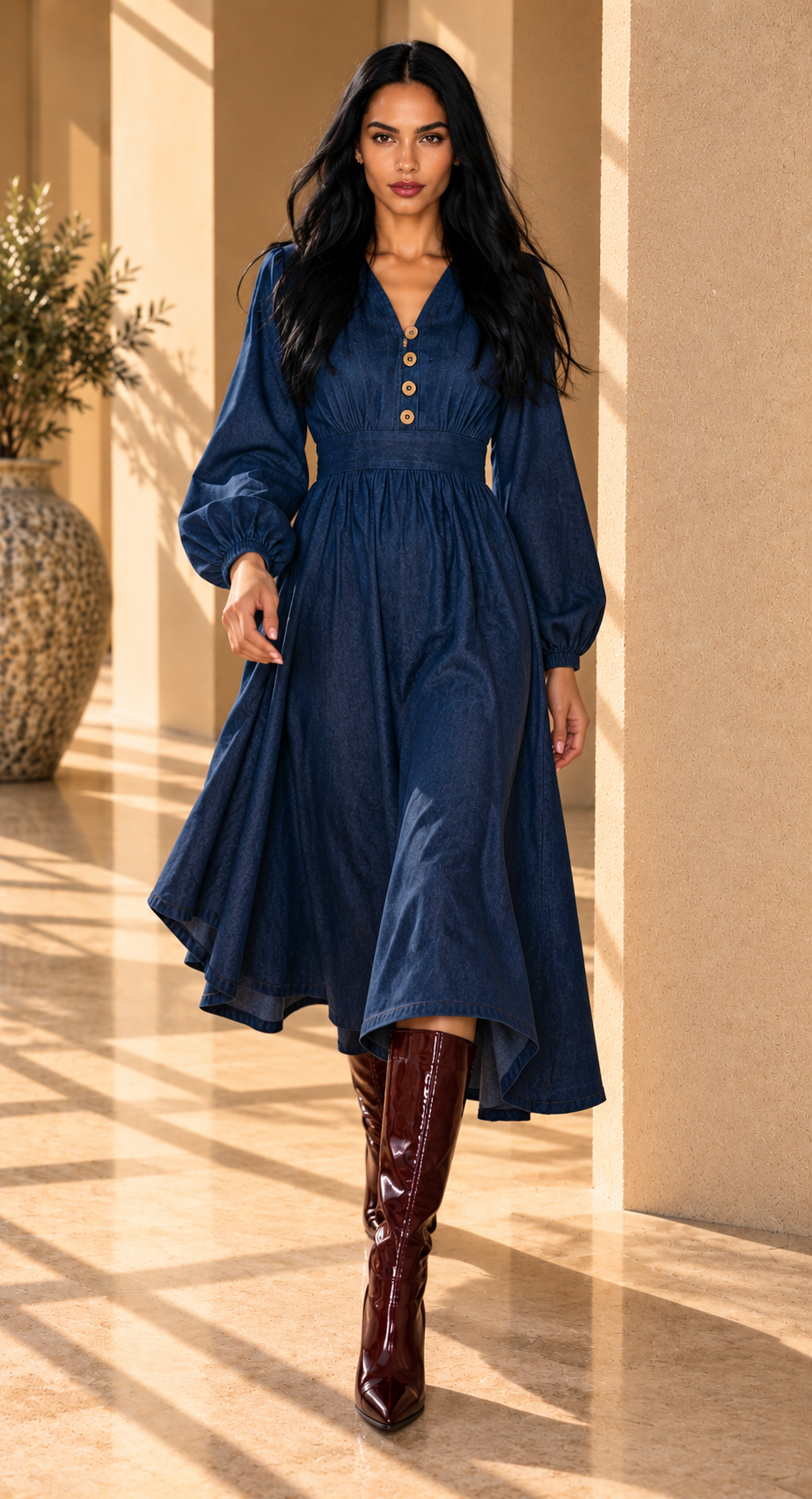 ISADORA - Denim Blue