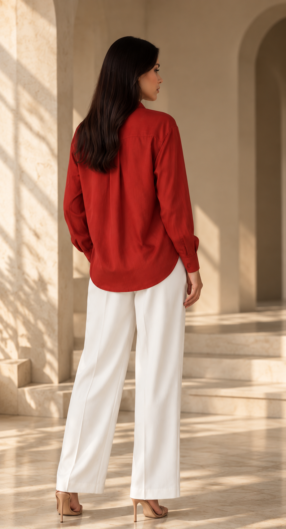 VALENTINA - Red&Ivory